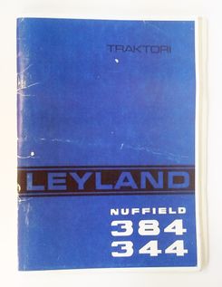 Leyland Nuffield 384 344 Omistajan käsikirja
