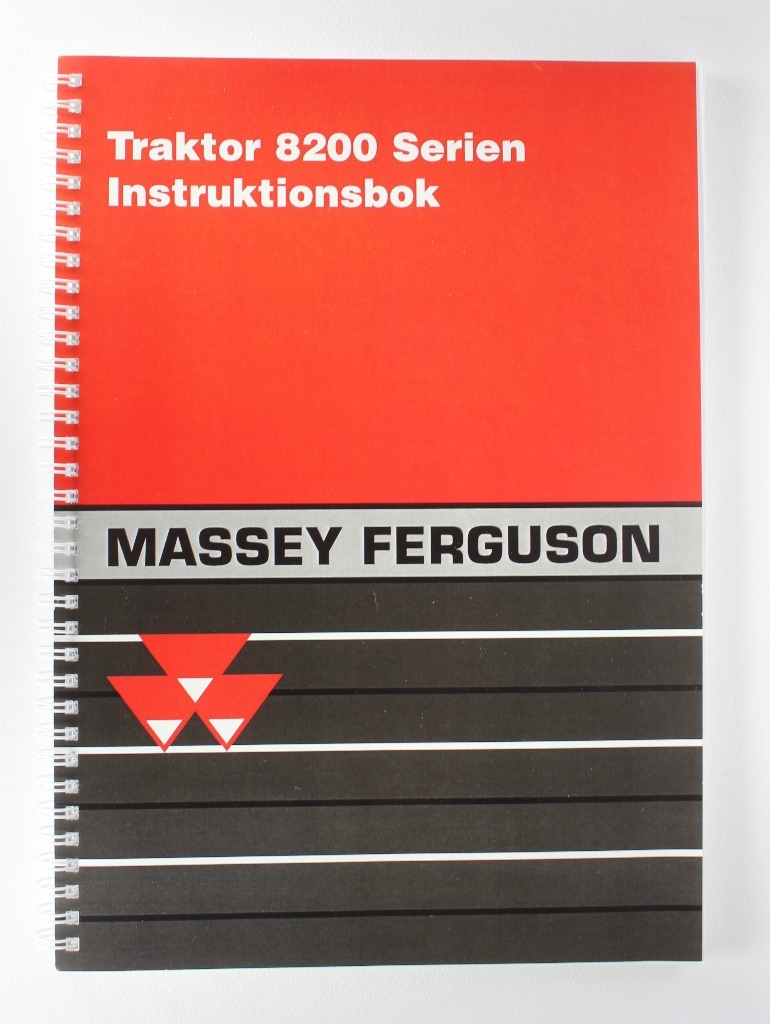 MF 8210, 8220, 8240, 8250, 8260 Instruktionsbok