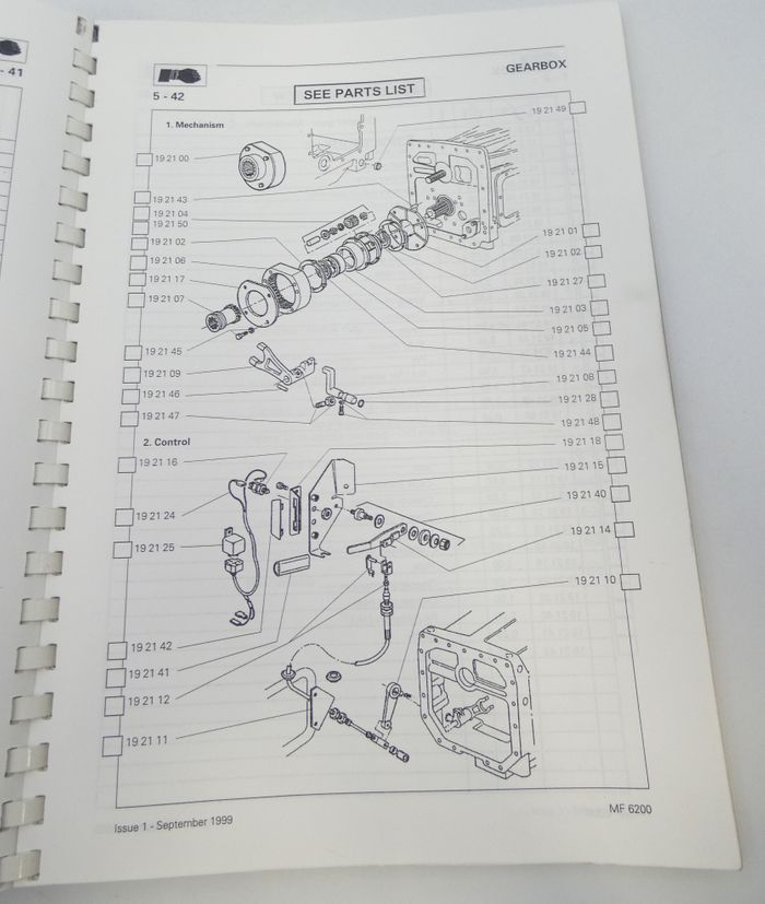 Massey Ferguson 6200-sarja takuutöiden ohjeajat