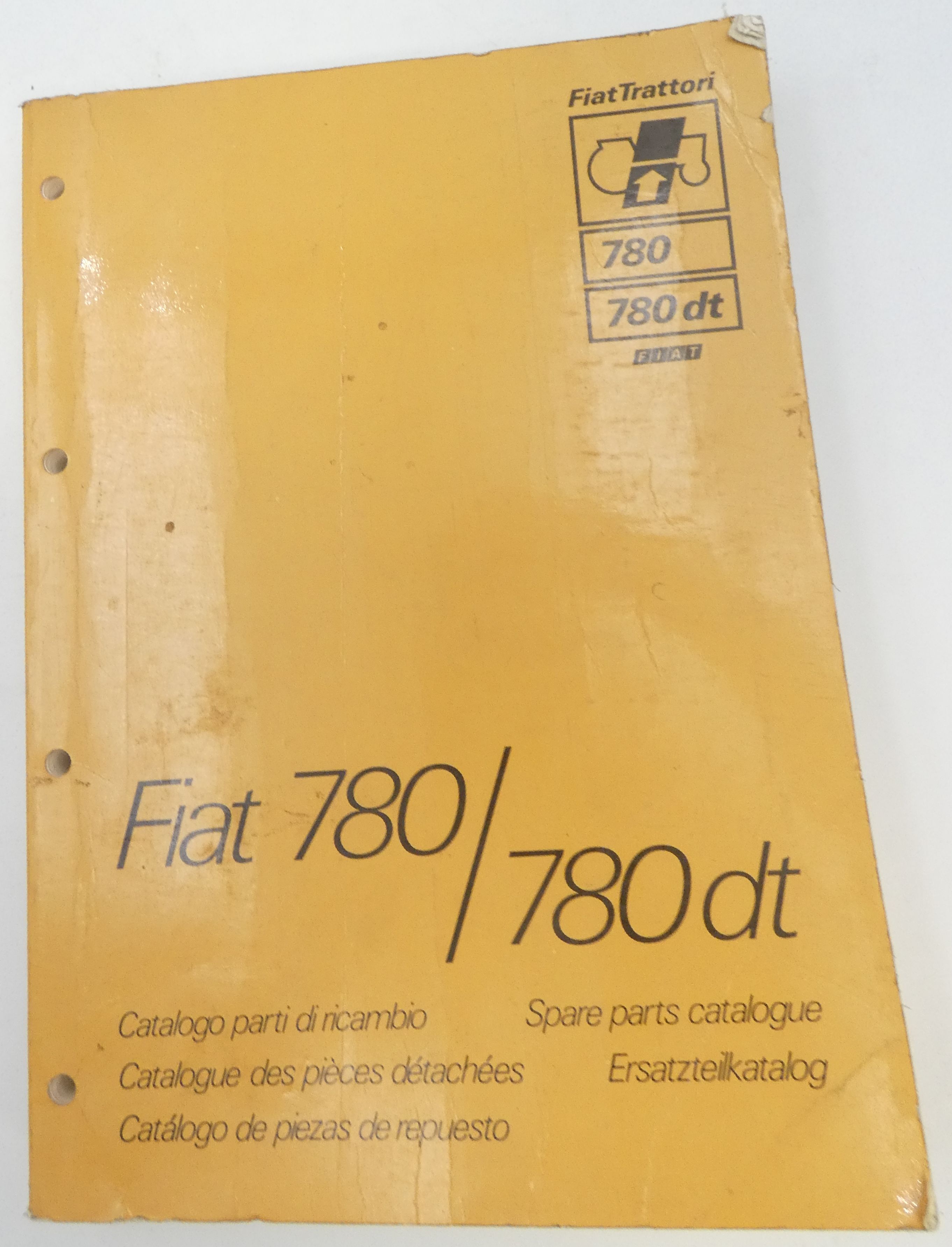 Fiat 780/780dt spare parts catalogue