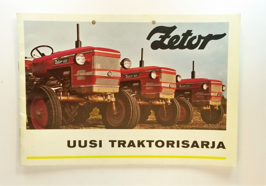 Zetor 2511, 3511, 4511, 5511 Mainosesite