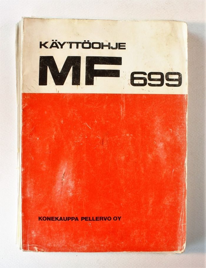MF 699 Käyttöohje