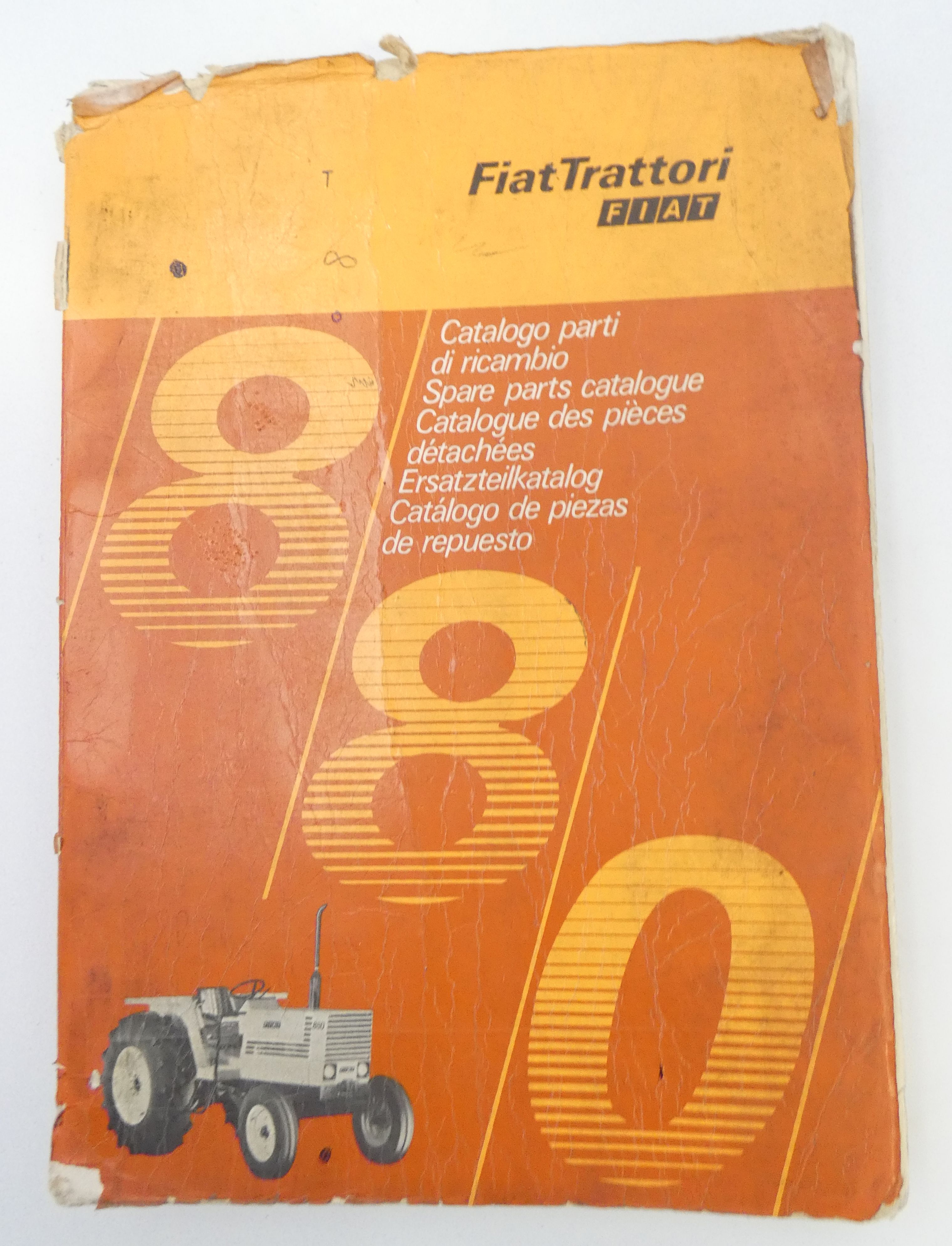 Fiat 880 spare parts catalogue