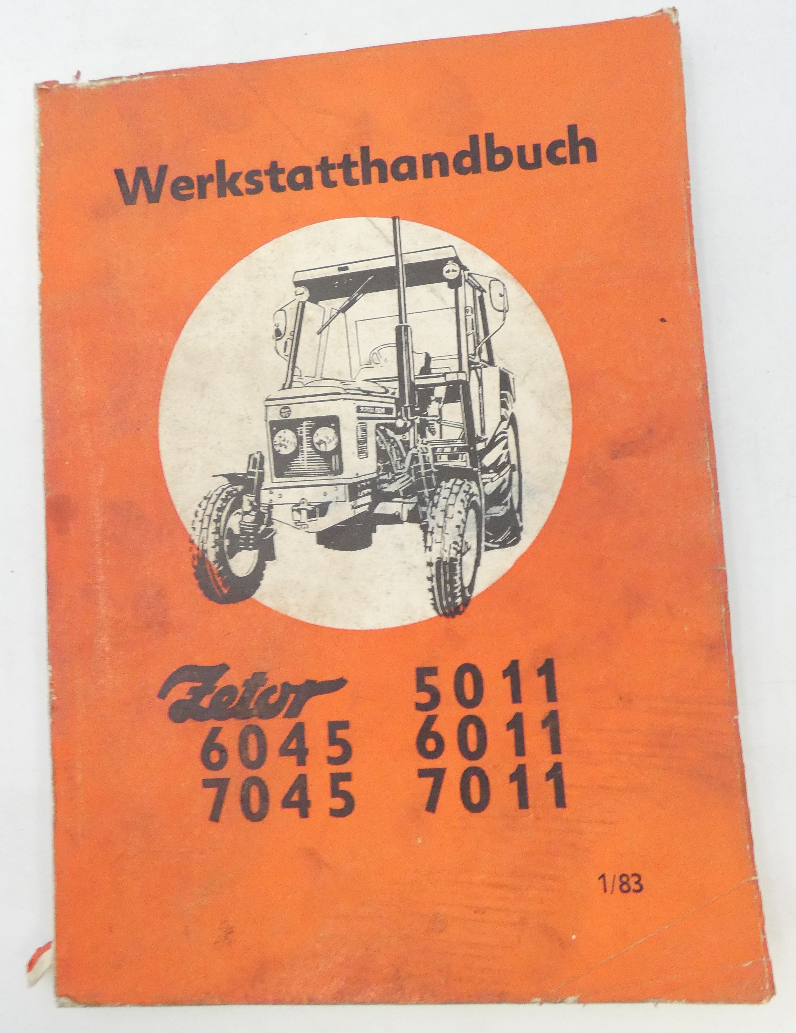 Zetor 5011, 6011, 7011, 6045, 7045 werkstatthandbuch