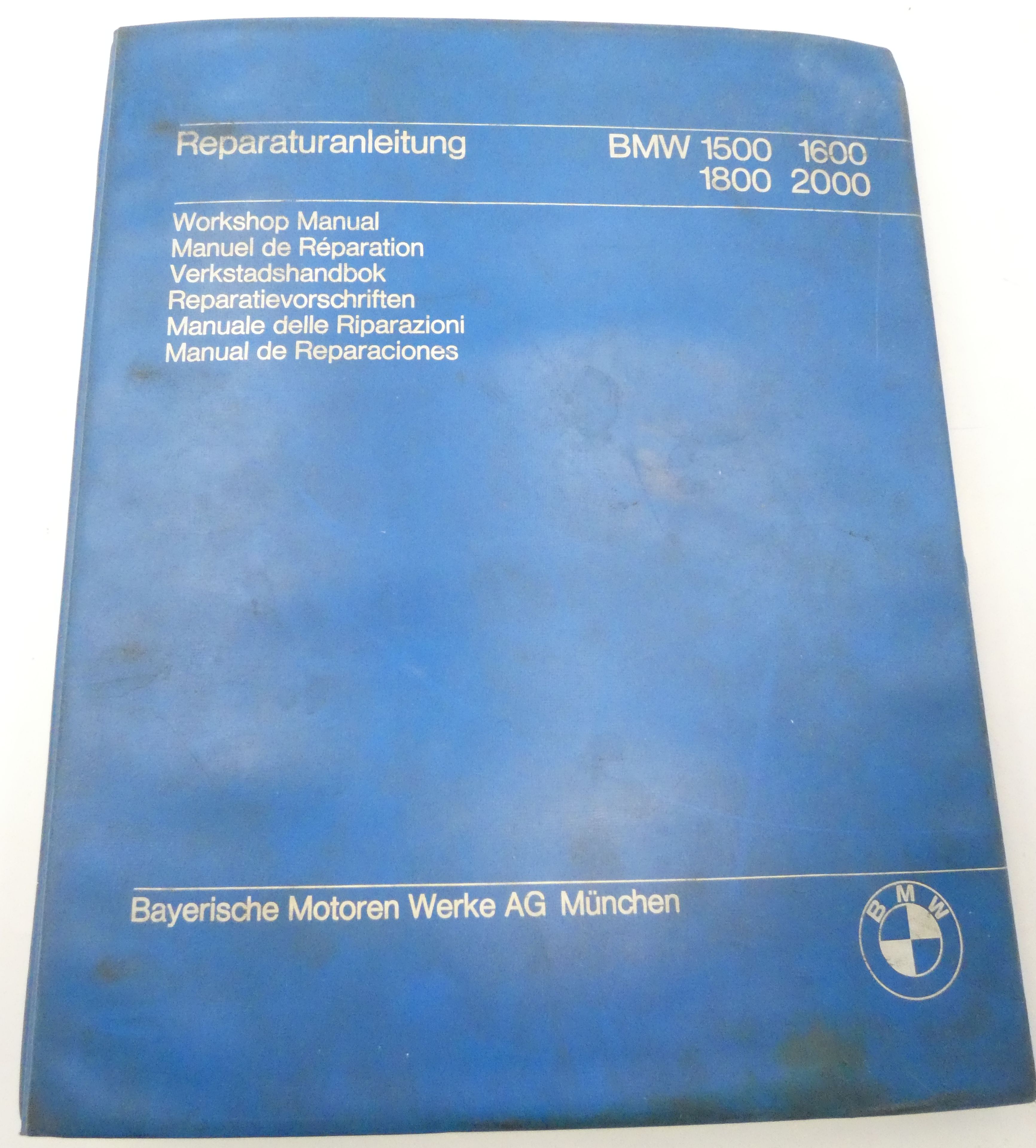 BMW 1500, 1600, 1700, 1800, 1900, 2000 reparaturanleitung