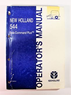 New Holland 544 Bale Command Plus Operators manual