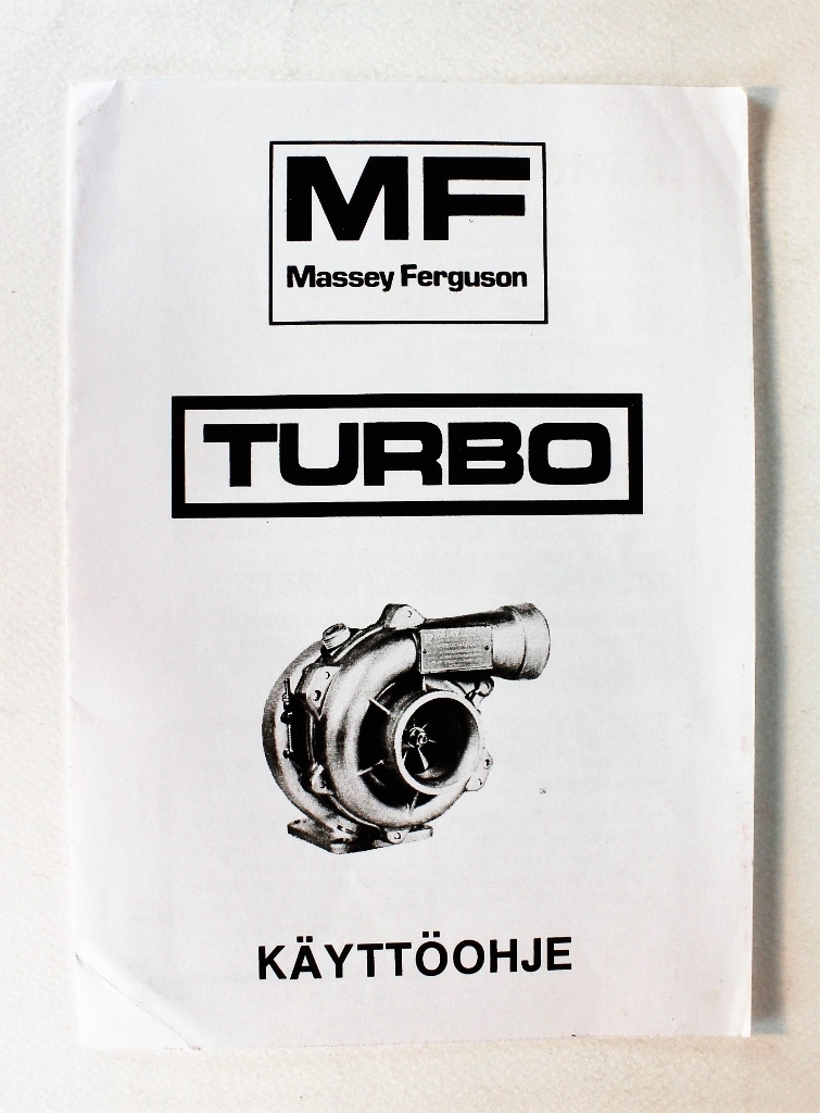 MF Turbo Käyttöohje
