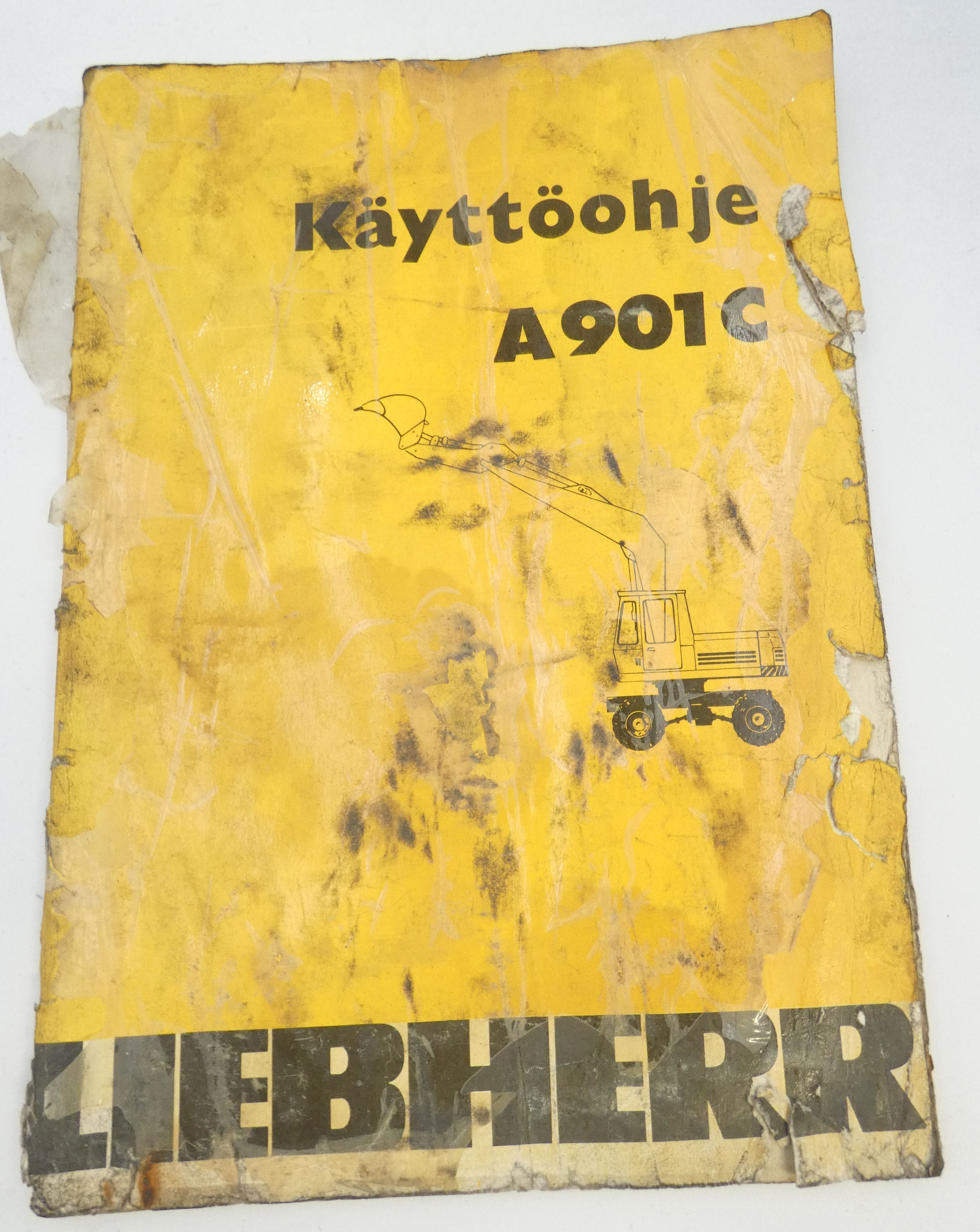 Liebherr A901C käyttöohje