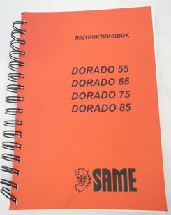 Same Dorado 55, 65, 75, 85 instruktionsbok