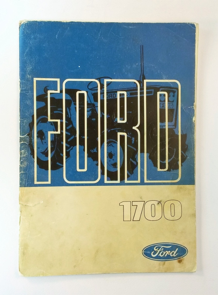 Ford 1700 Käyttö- ja huolto-ohjeet