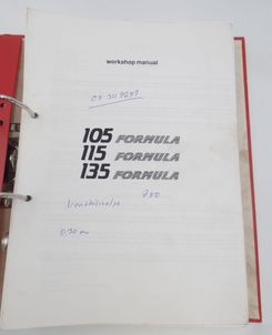 Lamborghini 105 Formula, 115 formula, 135 formula workshop manual