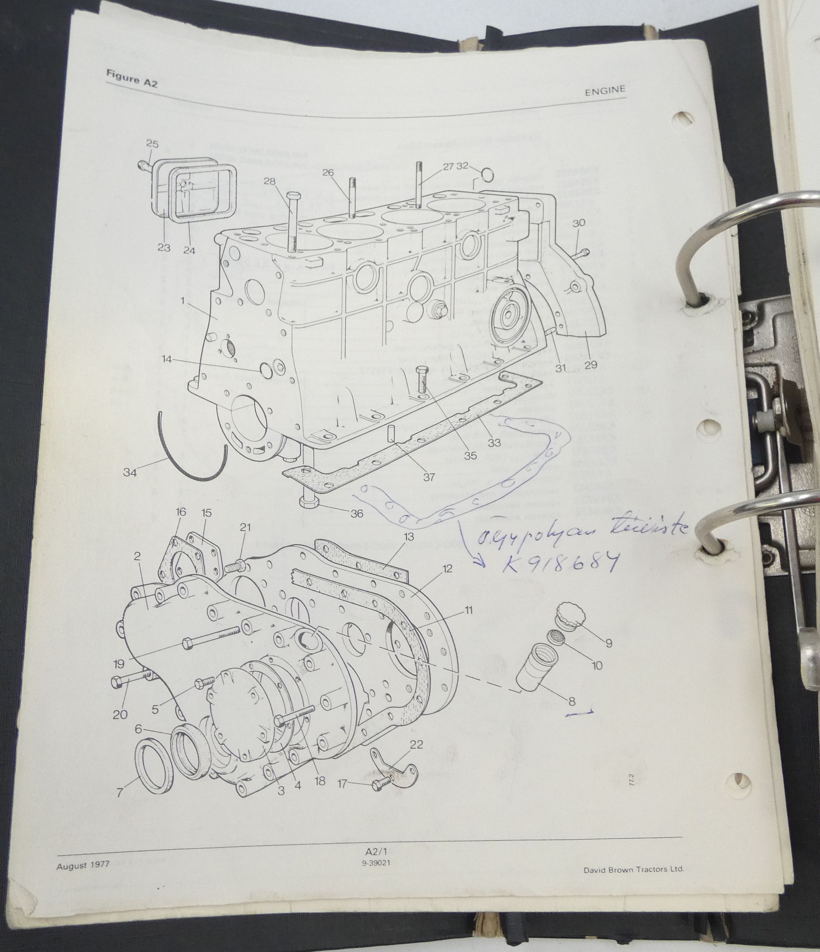 Case 990, 995 & 996 parts catalogue