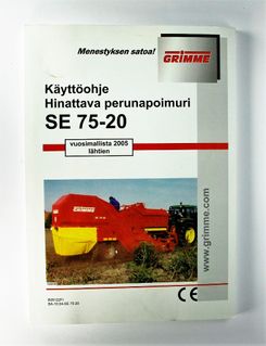 Grimme SE75-20 Hinattava perunapoimuri vm 2005 alkaen