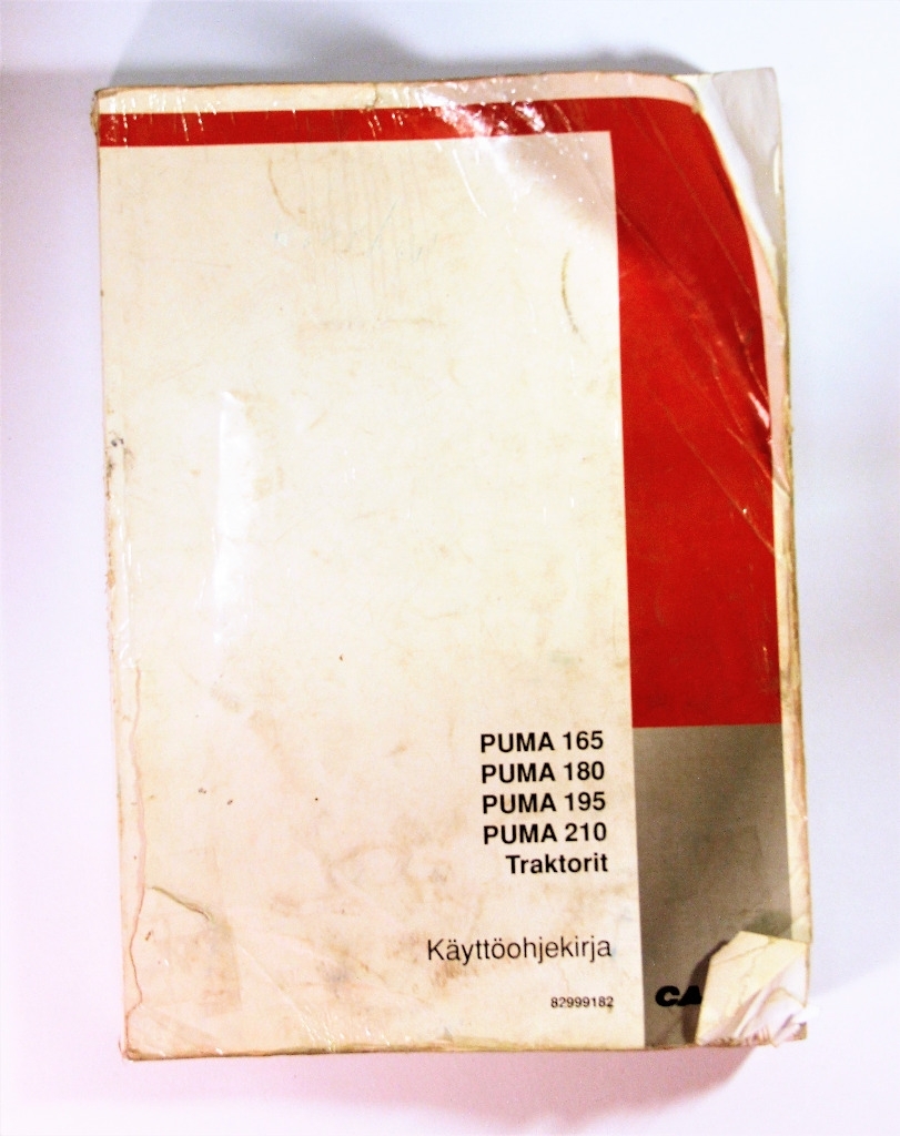 Case Puma 165 180 195 210 Käyttöohjekirja