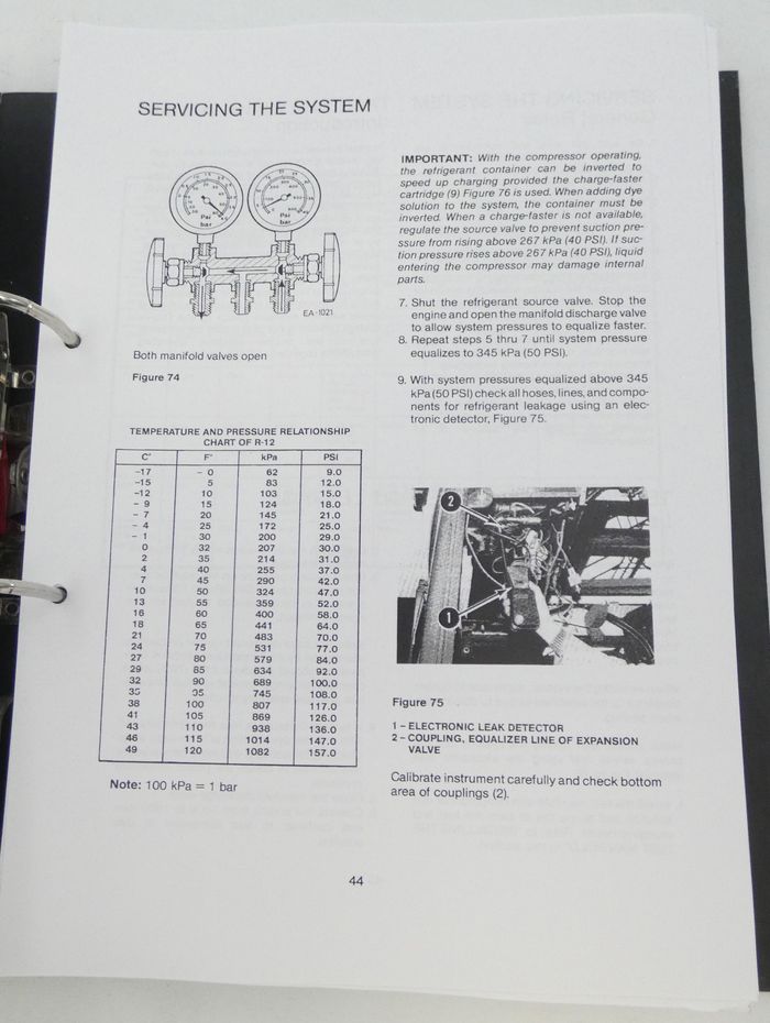 Case 743-1455XL tractor service manual