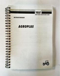 Agroplus 60 70 Instruktionsbok