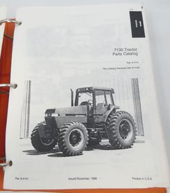 Case International 7130 tractor parts catalog