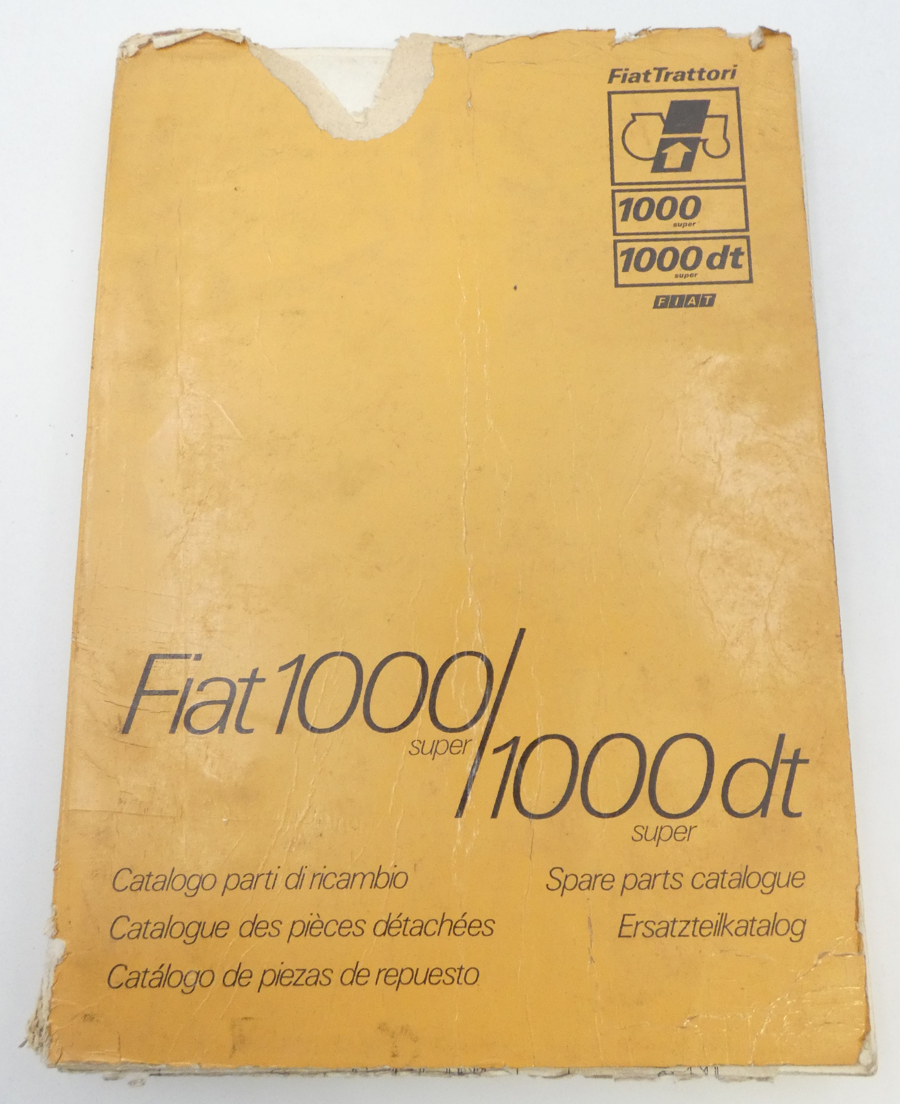 Fiat 1000 Super/1000dt Super spare parts catalogue